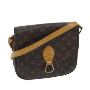 Louis Vuitton Vintage Pre-owned Canvas louis-vuitton-vskor Brown, Dam