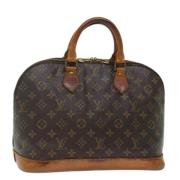 Louis Vuitton Vintage Pre-owned Canvas louis-vuitton-vskor Brown, Dam