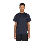 Jil Sander Logo Patch Crewneck T-Shirt Set Blue, Herr