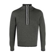 Thom Browne Stiliga Sweaters Kollektion Gray, Herr