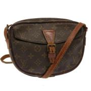 Louis Vuitton Vintage Pre-owned Canvas axelremsvskor Brown, Dam