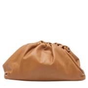 Bottega Veneta Vintage Pre-owned Laeder necessrer Brown, Dam