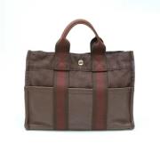 Hermès Vintage Pre-owned Canvas totevskor Brown, Dam