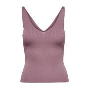 Jacqueline de Yong Dam Tank Top Vår/Sommar Kollektion Purple, Dam