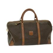 Celine Vintage Pre-owned Laeder handvskor Brown, Dam