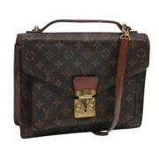 Louis Vuitton Vintage Pre-owned Canvas louis-vuitton-vskor Brown, Dam