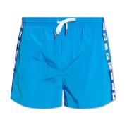 Dsquared2 Badshorts med logotyp Blue, Herr