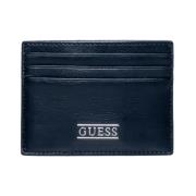 Guess R Kortfodral Läder Kollektion Black, Herr