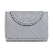 Tory Burch Mjukt plånbok Gray, Dam