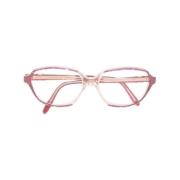 Yves Saint Laurent Vintage Pre-owned Acetat solglasgon Red, Dam