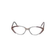 Yves Saint Laurent Vintage Pre-owned Acetat solglasgon White, Dam