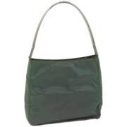 Prada Vintage Pre-owned Nylon prada-vskor Green, Dam