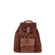 Gucci Vintage Pre-owned Mocka gucci-vskor Brown, Dam