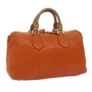 Prada Vintage Pre-owned Laeder prada-vskor Orange, Dam