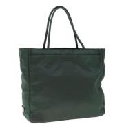 Prada Vintage Pre-owned Nylon prada-vskor Green, Dam