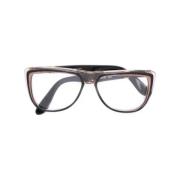 Yves Saint Laurent Vintage Pre-owned Acetat solglasgon Multicolor, Dam