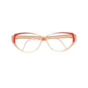 Yves Saint Laurent Vintage Pre-owned Acetat solglasgon Orange, Dam