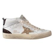 Golden Goose Vintage Stil Läder Sneakers Multicolor, Dam