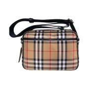 Burberry Antik Gul Axelväska Unisex Multicolor, Dam