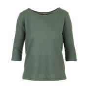 Bl'ker Grön Top T-Shirt Green, Dam