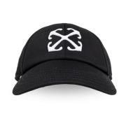 Off White Baseball cap Black, Herr