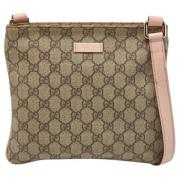 Gucci Vintage Pre-owned Laeder gucci-vskor Beige, Dam