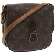 Louis Vuitton Vintage Pre-owned Canvas louis-vuitton-vskor Brown, Dam