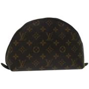 Louis Vuitton Vintage Pre-owned Canvas louis-vuitton-vskor Brown, Dam