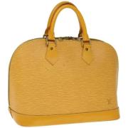 Louis Vuitton Vintage Pre-owned Laeder louis-vuitton-vskor Yellow, Dam