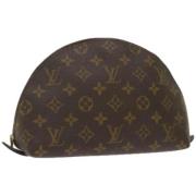 Louis Vuitton Vintage Pre-owned Canvas louis-vuitton-vskor Brown, Dam