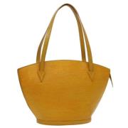 Louis Vuitton Vintage Pre-owned Laeder louis-vuitton-vskor Yellow, Dam