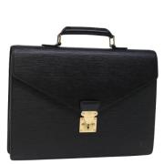 Louis Vuitton Vintage Pre-owned Laeder louis-vuitton-vskor Black, Dam