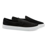 Diemme Svarta Mocka Slip-On Sneakers Black, Herr