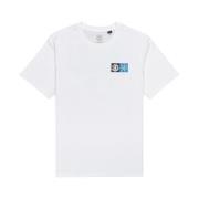 Element Herr Halvärms T-shirt Midday Tees White, Herr