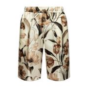 Dolce & Gabbana Sidenshorts Beige, Herr