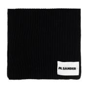 Jil Sander Ullhalsduk Black, Dam