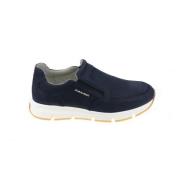 Gabor Blå Slip-On Sommarsneakers Blue, Herr