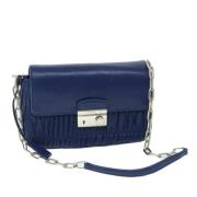 Prada Vintage Pre-owned Laeder prada-vskor Blue, Dam