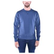 Parajumpers Ikonisk Crewneck Sweatshirt Caleb Blue, Herr