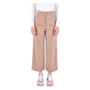 Max Mara Studio Kort ullbyxor Brown, Dam