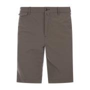 PT Torino Brun Stretch Bomull Bermuda Shorts Brown, Herr