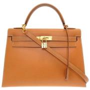 Hermès Vintage Pre-owned Laeder handvskor Brown, Dam