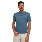 Emporio Armani EA7 Casual Bomull T-shirt Blue, Herr