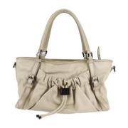 Burberry Vintage Pre-owned Laeder totevskor Beige, Dam