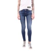 Don The Fuller Slim Fit Denim Jeans - Blå Blue, Dam