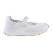 Gabor Vit Rullande Promenadloafer White, Dam