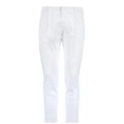 Entre amis Slim Herrbyxor med Metalllogo White, Herr