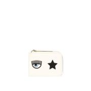 Chiara Ferragni Collection Eye Star Logo Dam Plånbok White, Dam