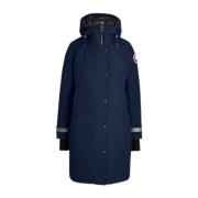 Canada Goose Sherbrooke Parka med reflexdetaljer Blue, Dam