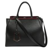 Fendi Vintage Pre-owned Laeder totevskor Black, Dam